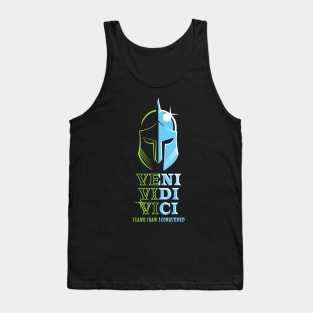 Veni Vidi Vici- I Came I Saw I Conquered- Design Graphics Tank Top